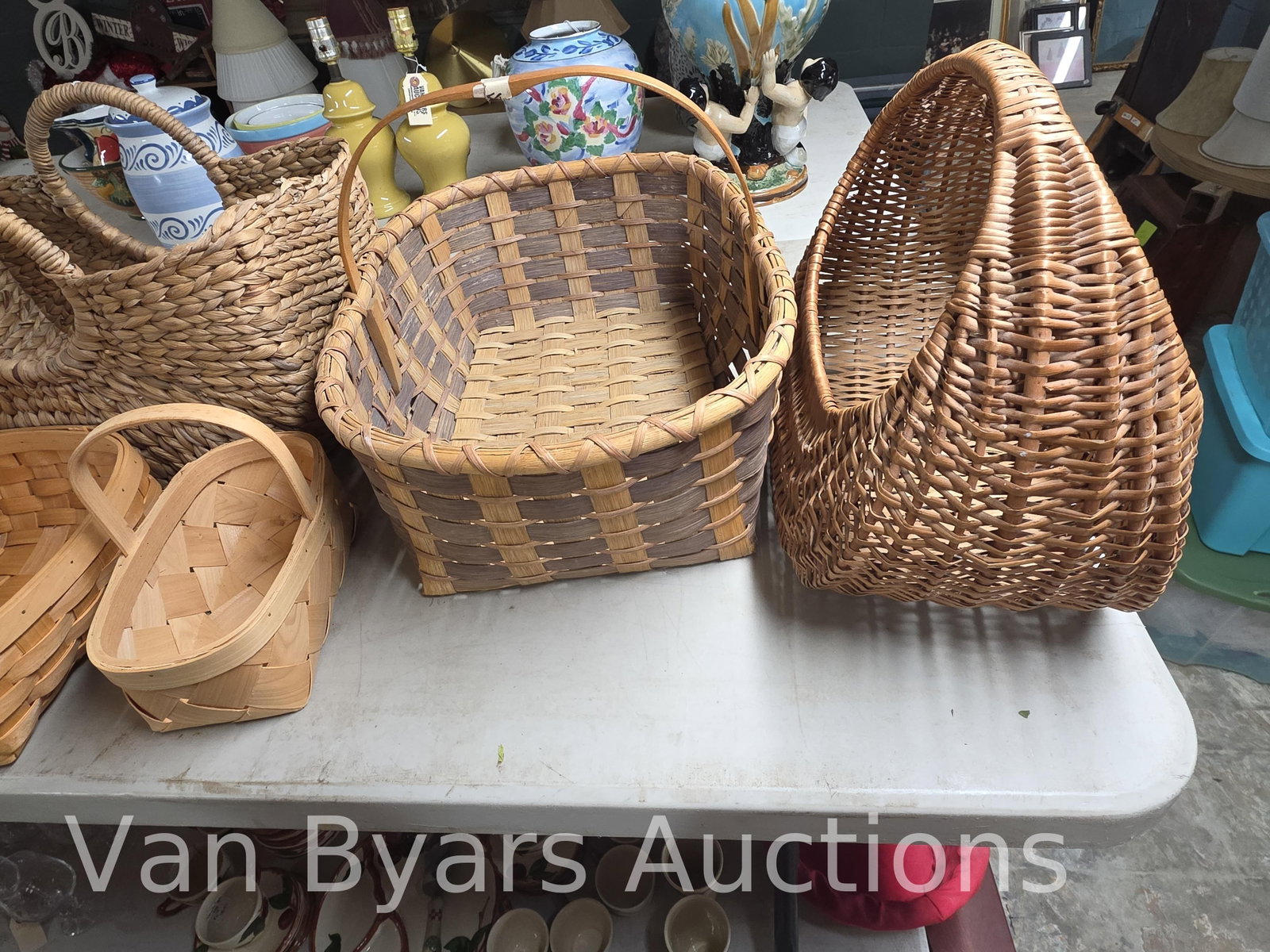 Six Assorted Baskets, INV. 4045 - 2