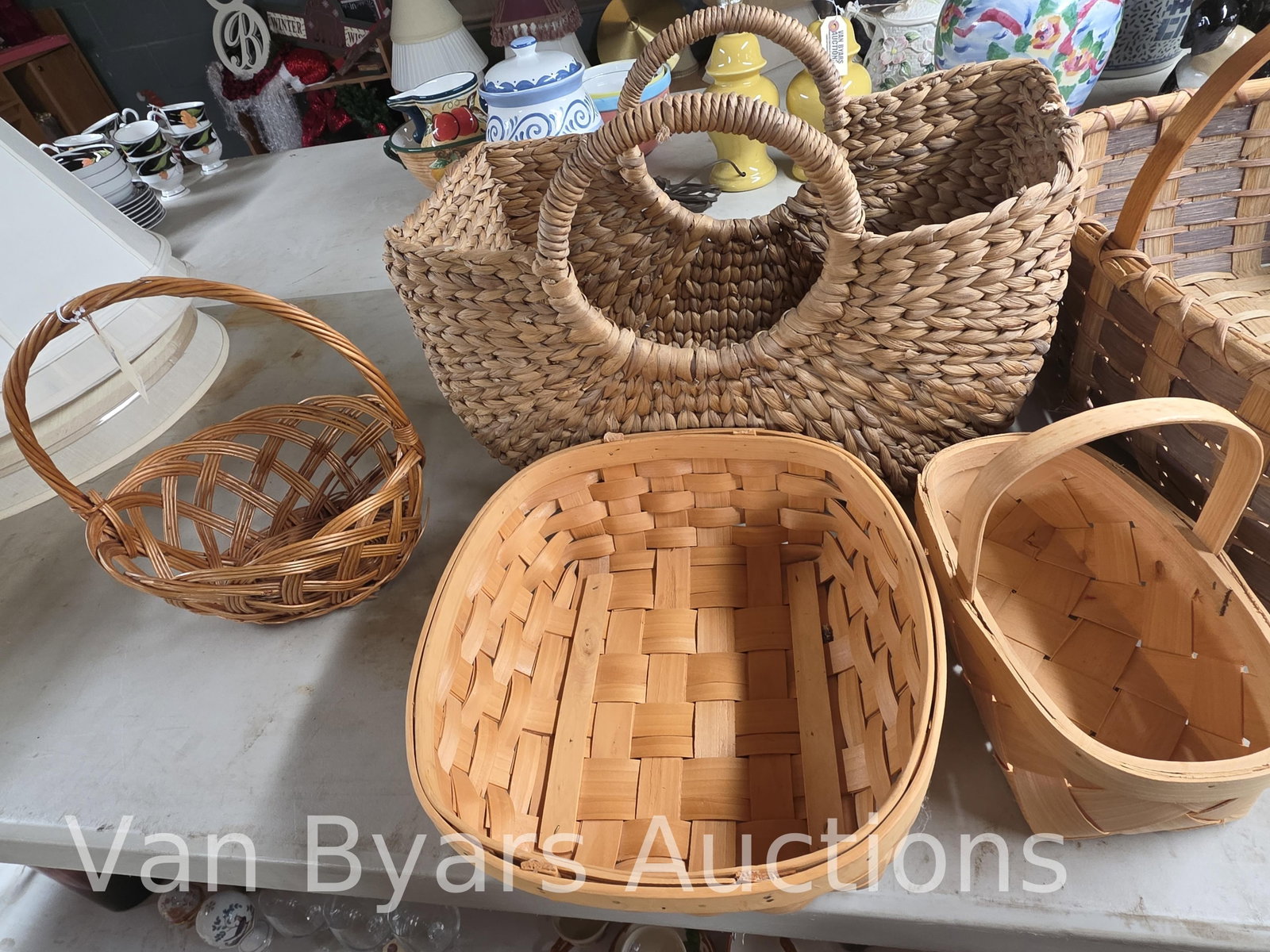 Six Assorted Baskets, INV. 4045 - 3