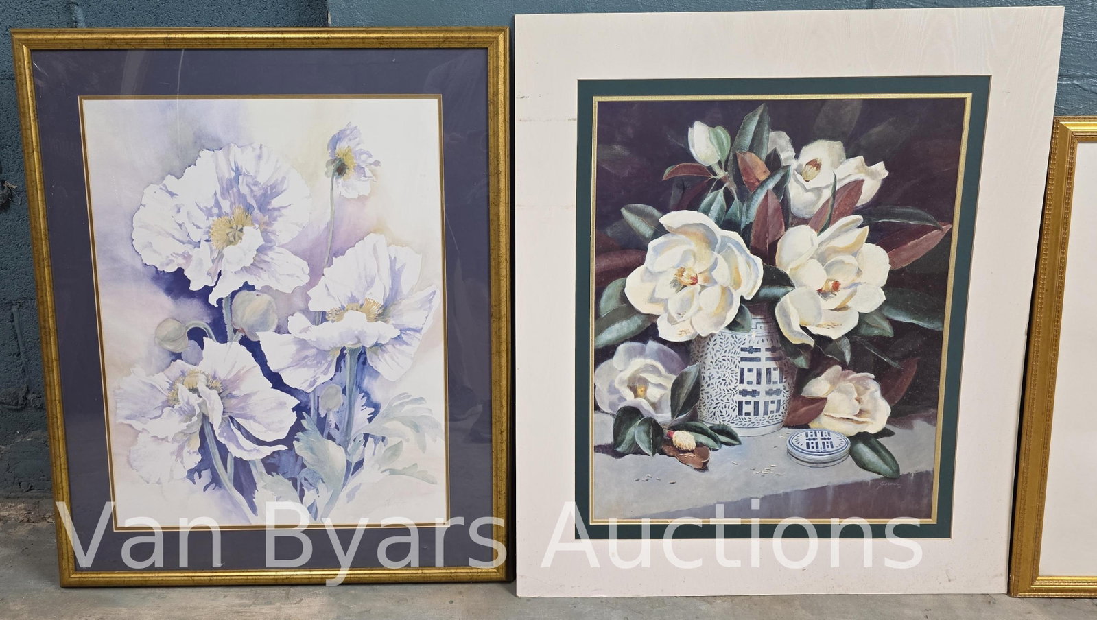 Four Floral Scenes, INV. 2153 - 2