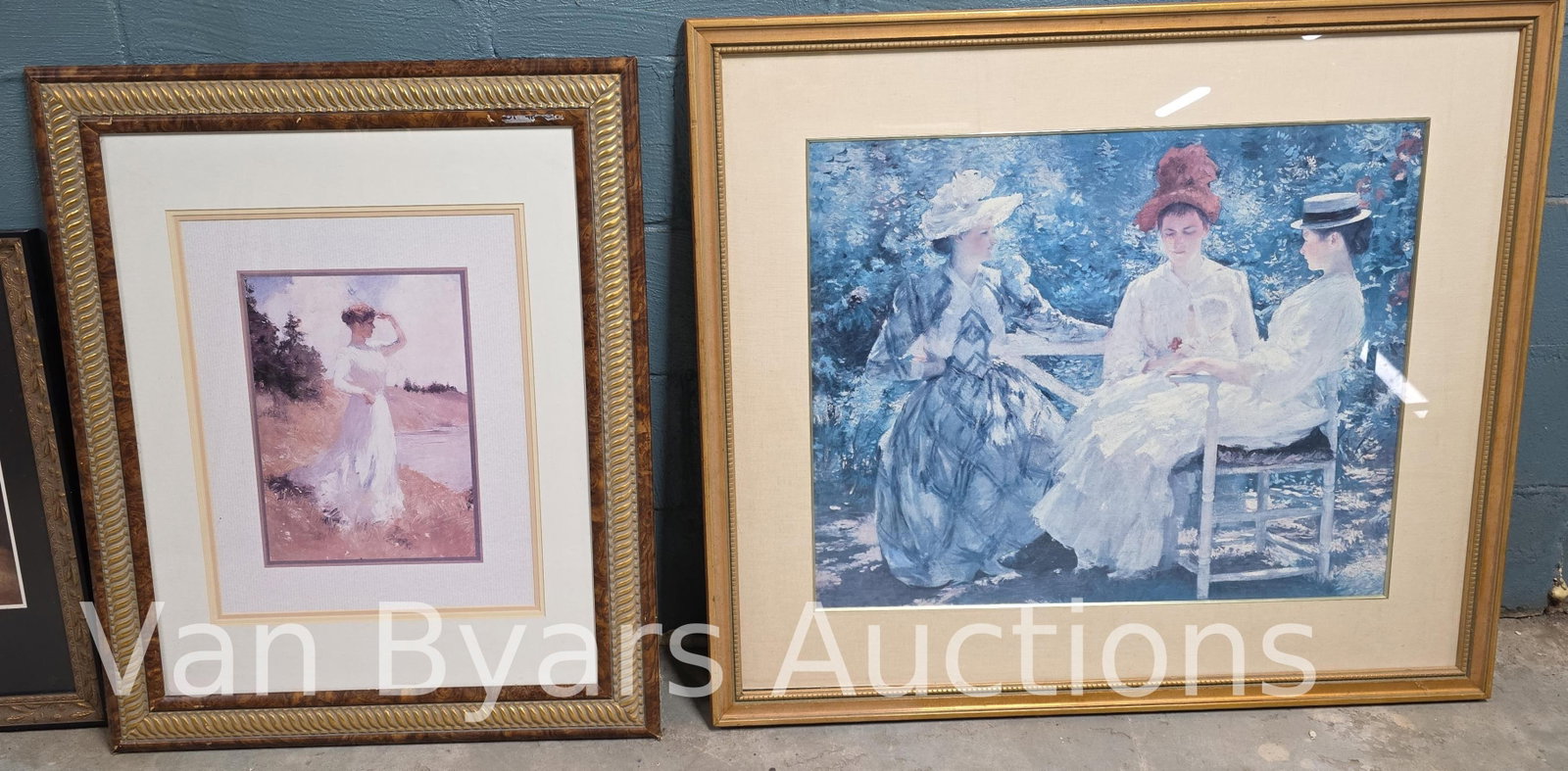 Four Impressionism Figural Scenes, INV. 2158 - 2