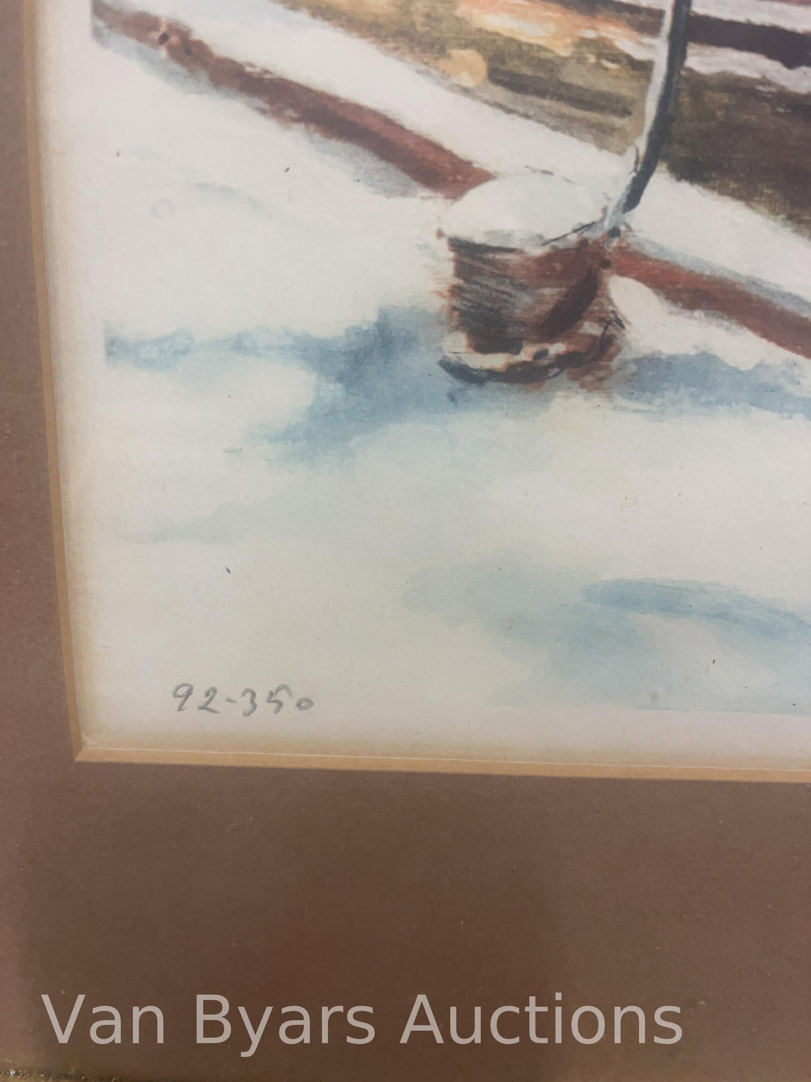 Signed Charles Martin Print, INV. 2267 - 3