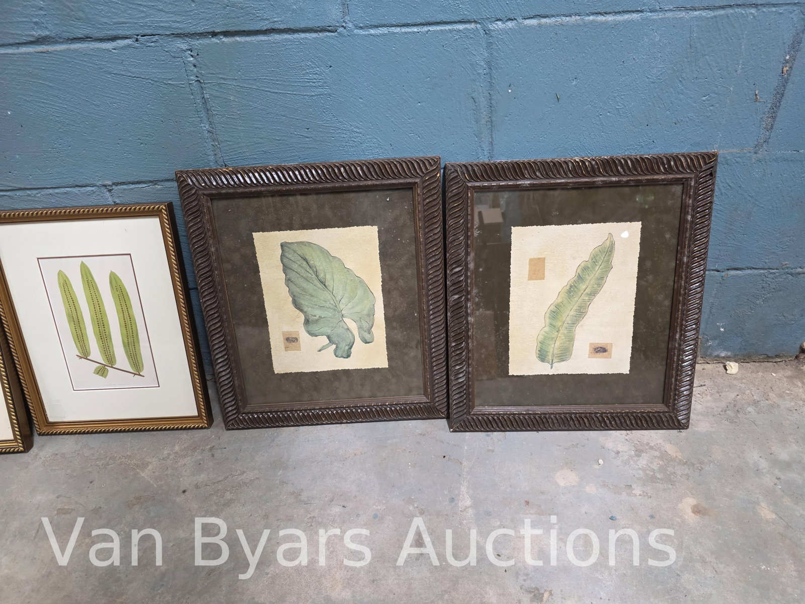 Five Botanical Scenes, INV. 2165 - 3