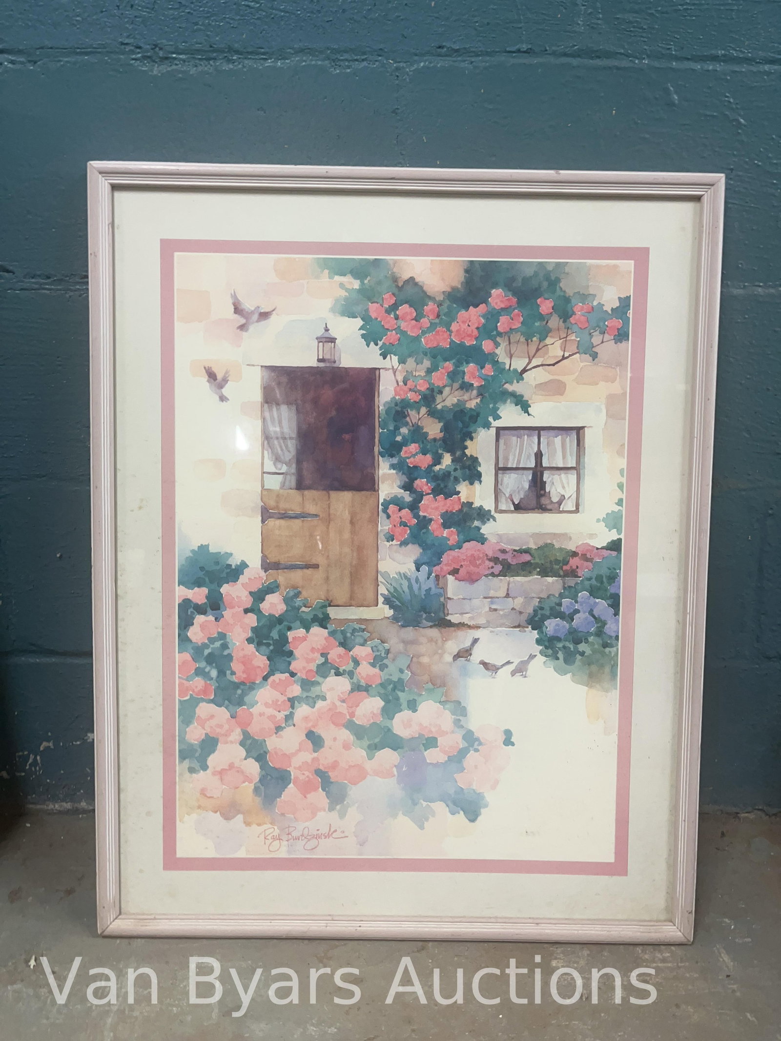Three Framed Garden Scenes, INV. 2242 - 2