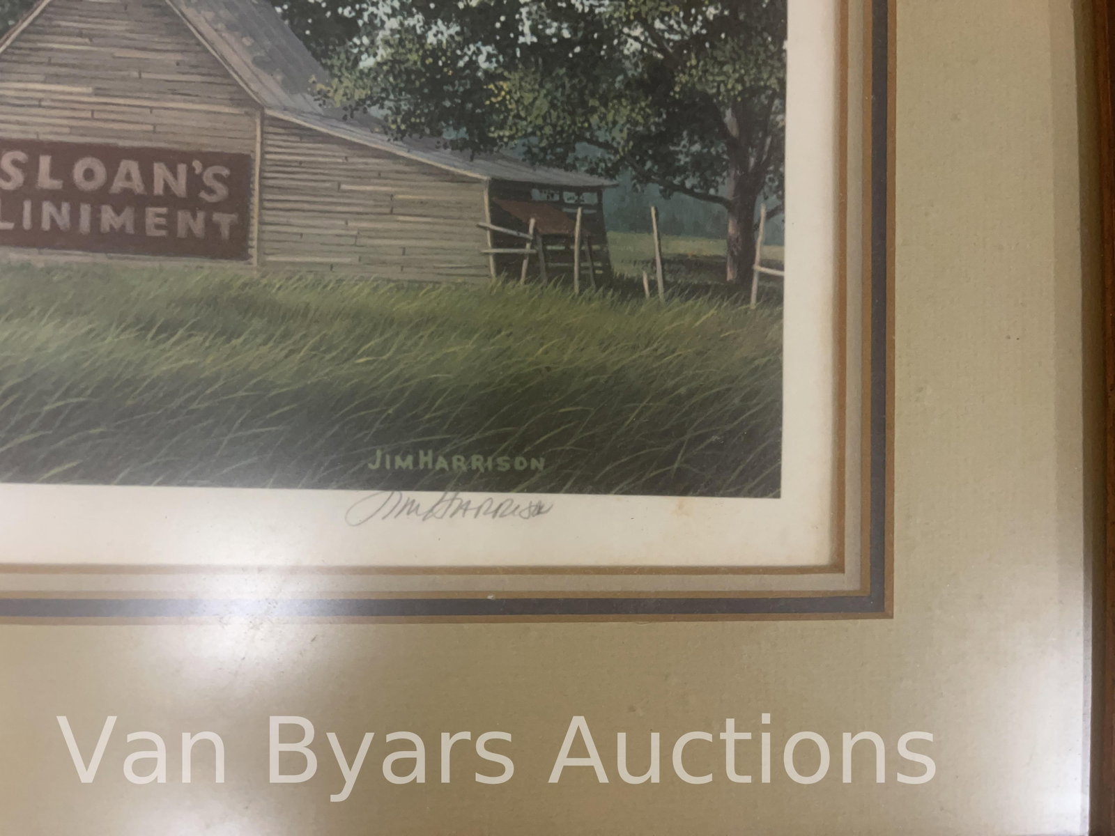 Three Scenic Framed Prints, One Signed, INV. 2263 - 2