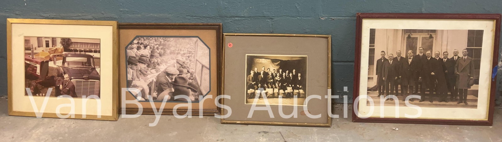 Four Assorted Photographs / Prints, INV. 2283: Largest approx. 18 x 22 x 1 inches.