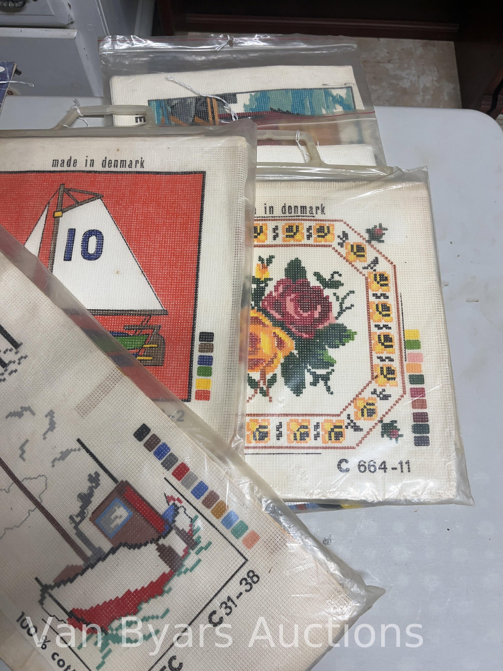 Vintage Decotiques and Needlepoint Kits, INV. 2219 - 3