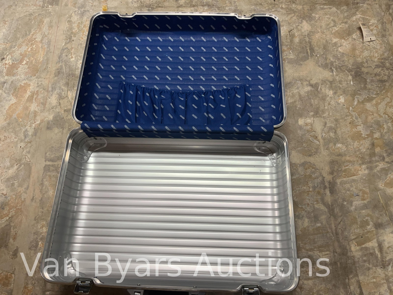 Vintage Rimowa Silver Integral Aluminum Suitcase, 2223 - 4