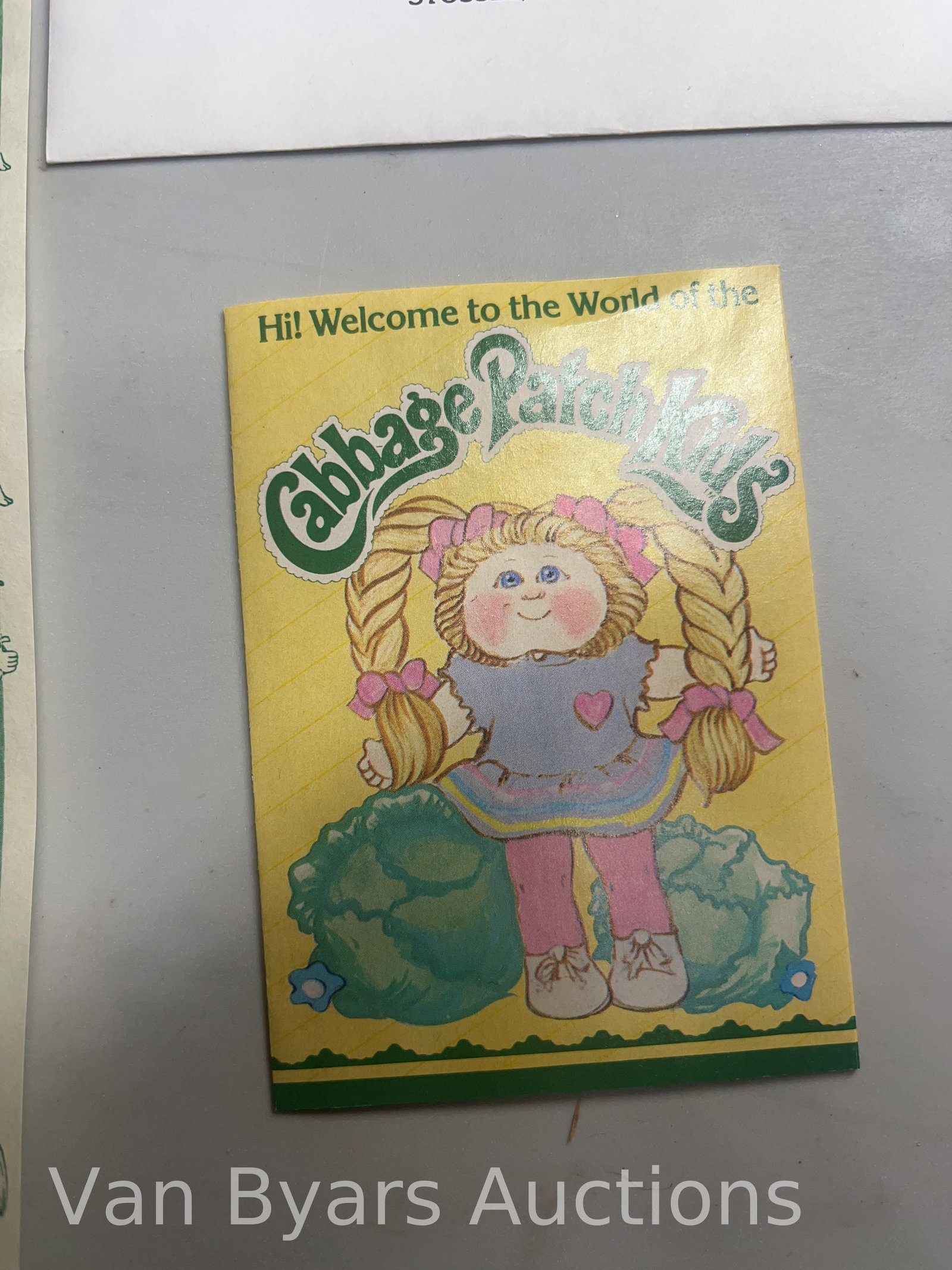 Cabbage Patch Kids Doll with Birth Certificate, INV. 2197 - 12