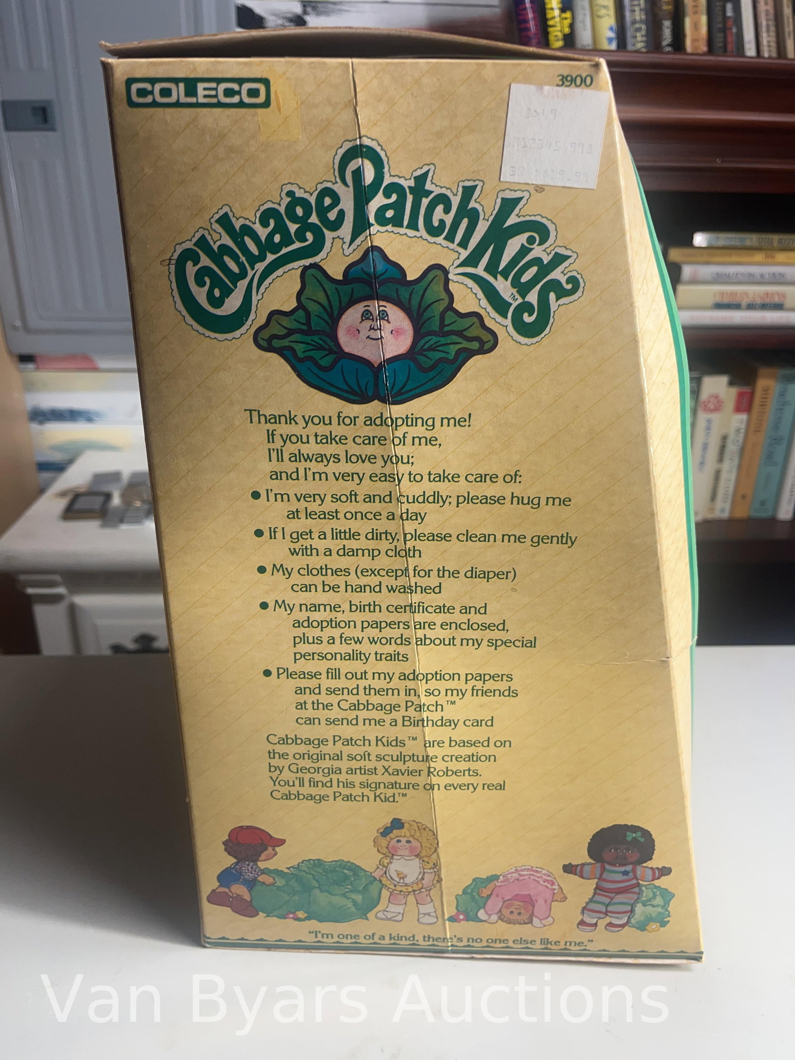 Cabbage Patch Kids Doll with Birth Certificate, INV. 2197 - 2