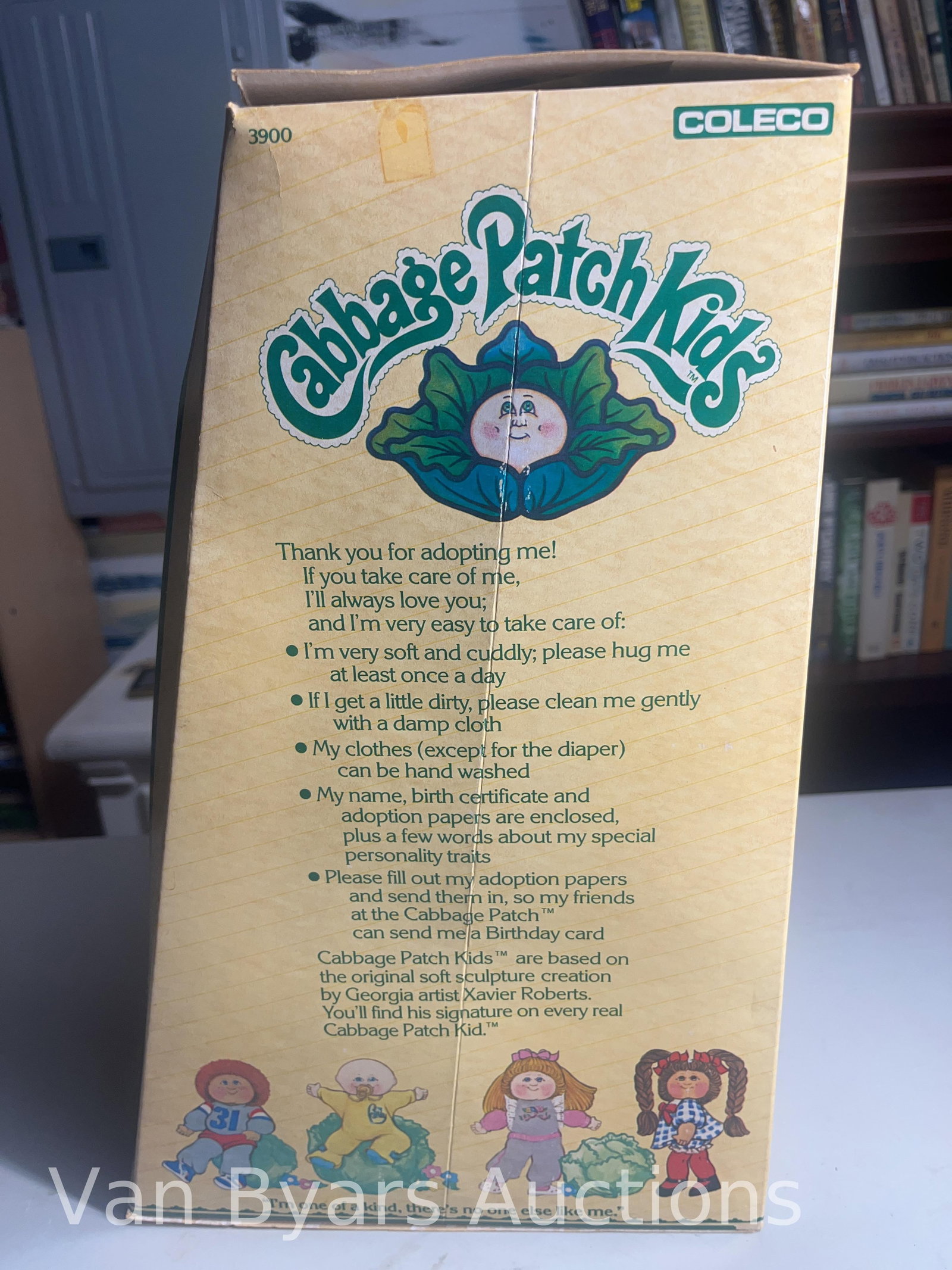 Cabbage Patch Kids Doll with Birth Certificate, INV. 2197 - 4