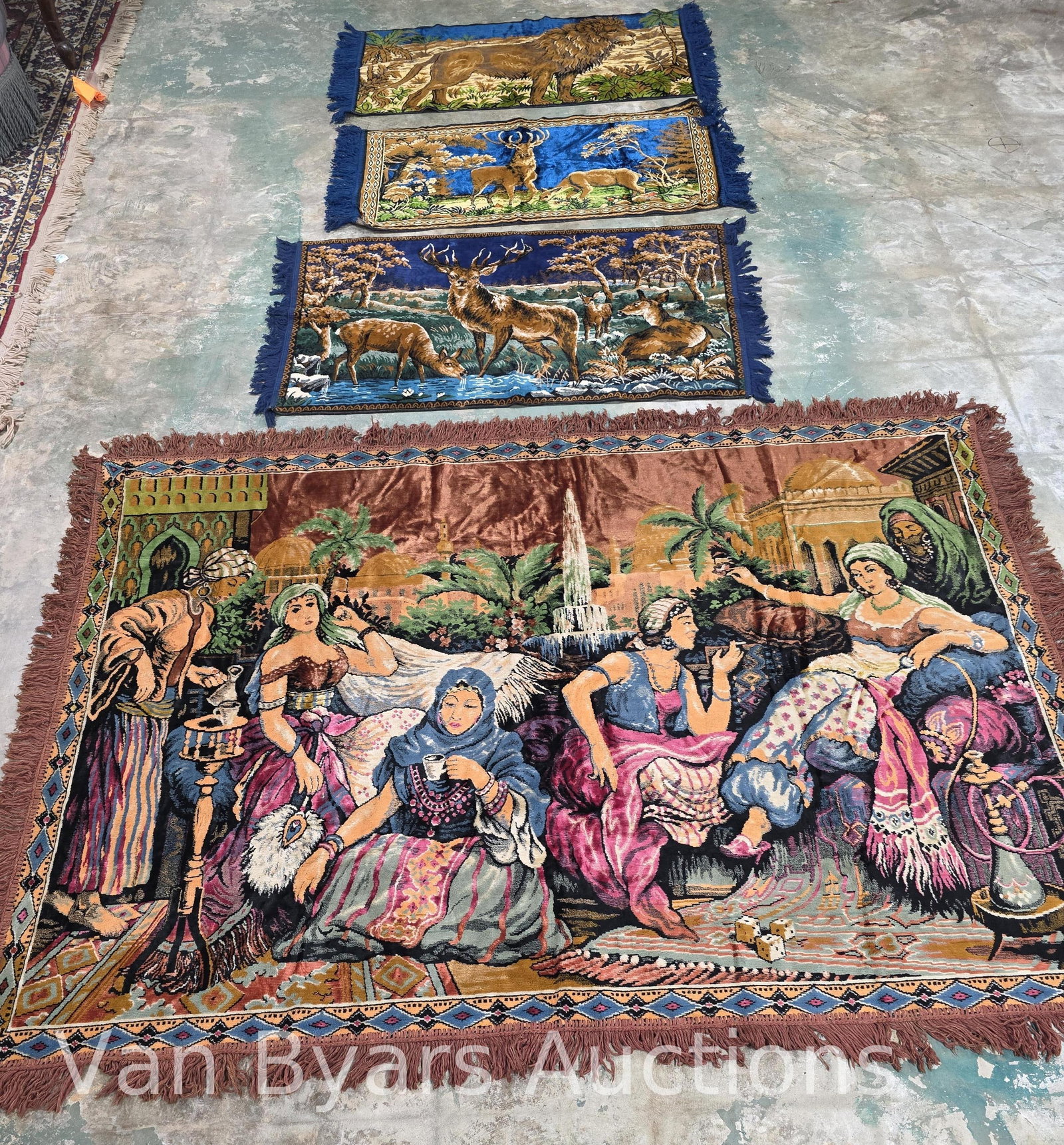 Tapestries, 4 pieces, INV. 2198 (1 of 4)