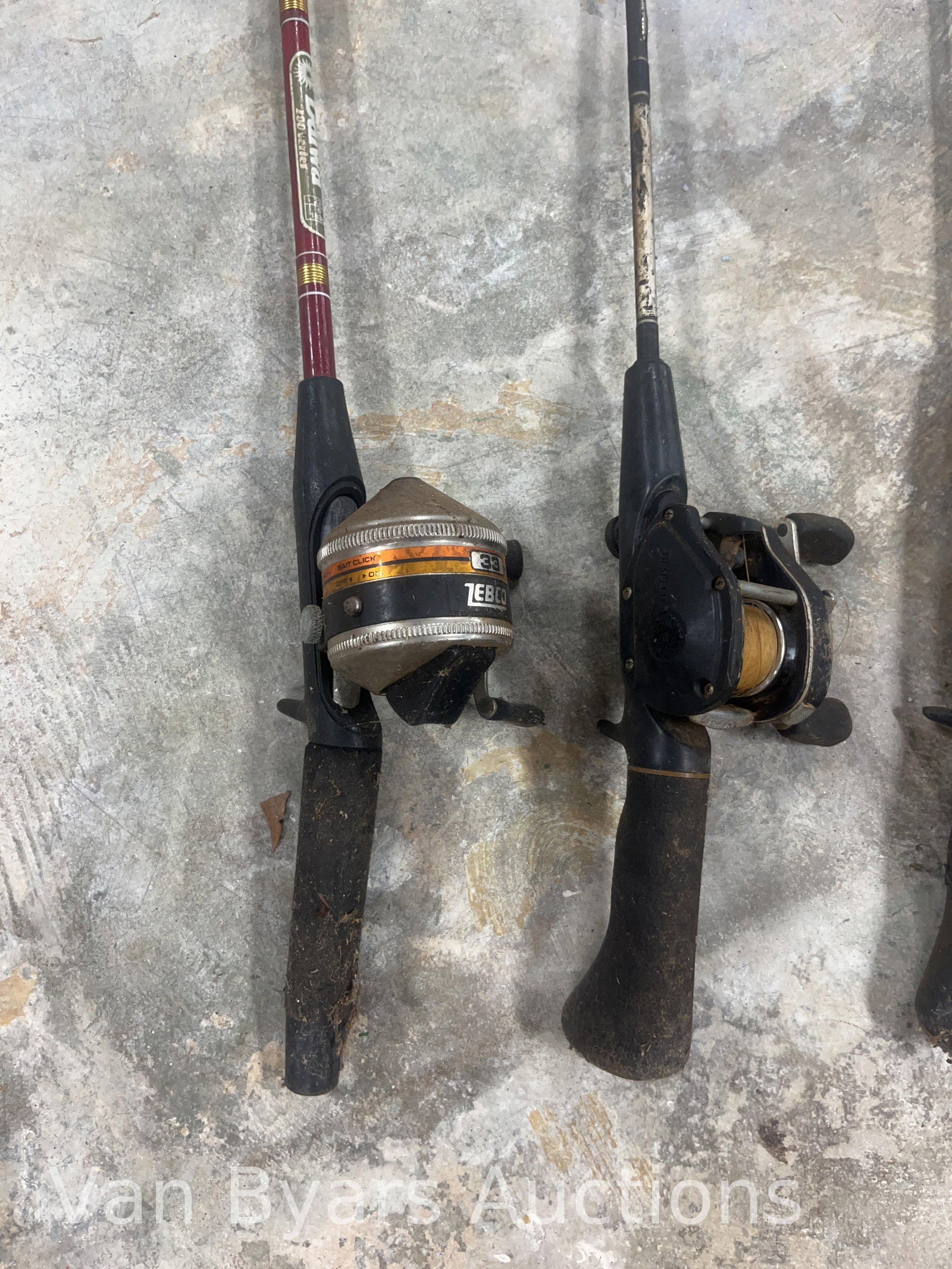 Vintage Fishing Poles, INV. 2168 - 2