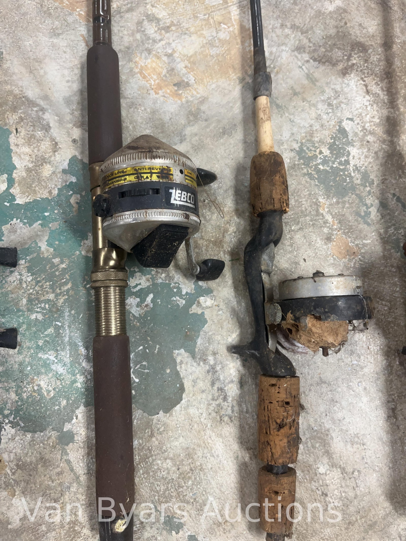 Vintage Fishing Poles, INV. 2168 - 4