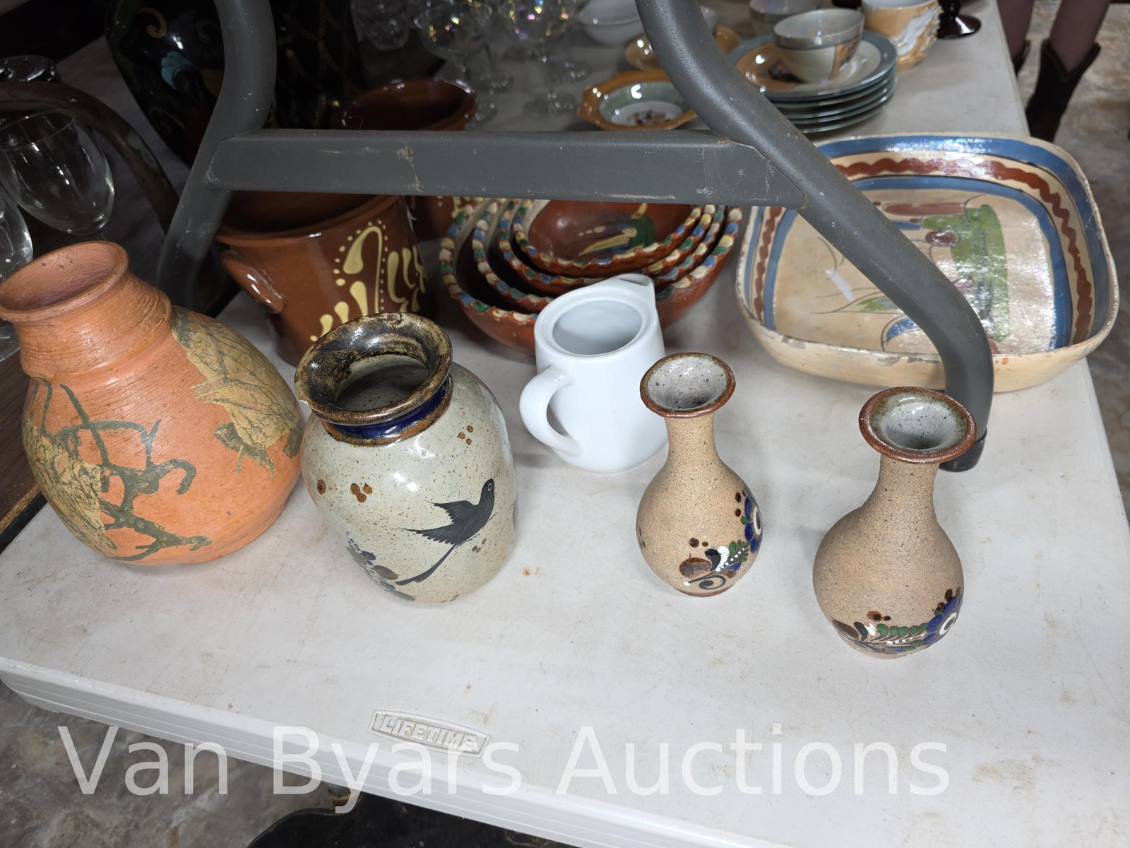 12 Pieces including Mexican Pottery, INV. 2312 - 3