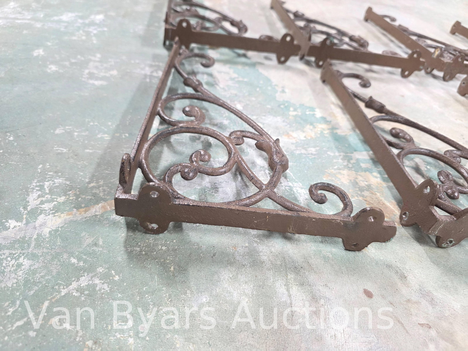 Cast Iron Shelf Brackets, INV. 4005 - 2