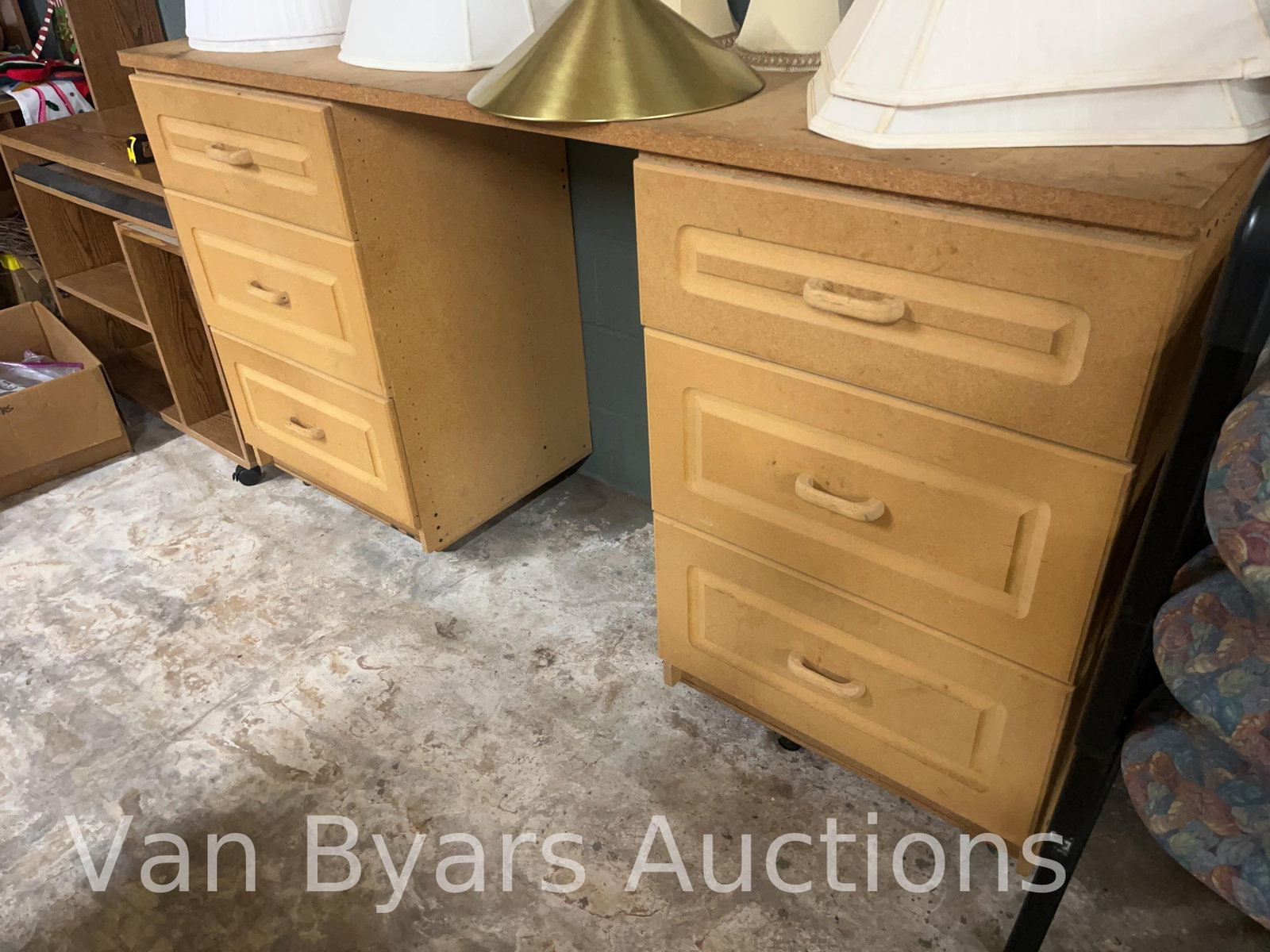 Workshop Table on Wheels, INV. 4038: Approx. 40 x 72 x 22 inches.