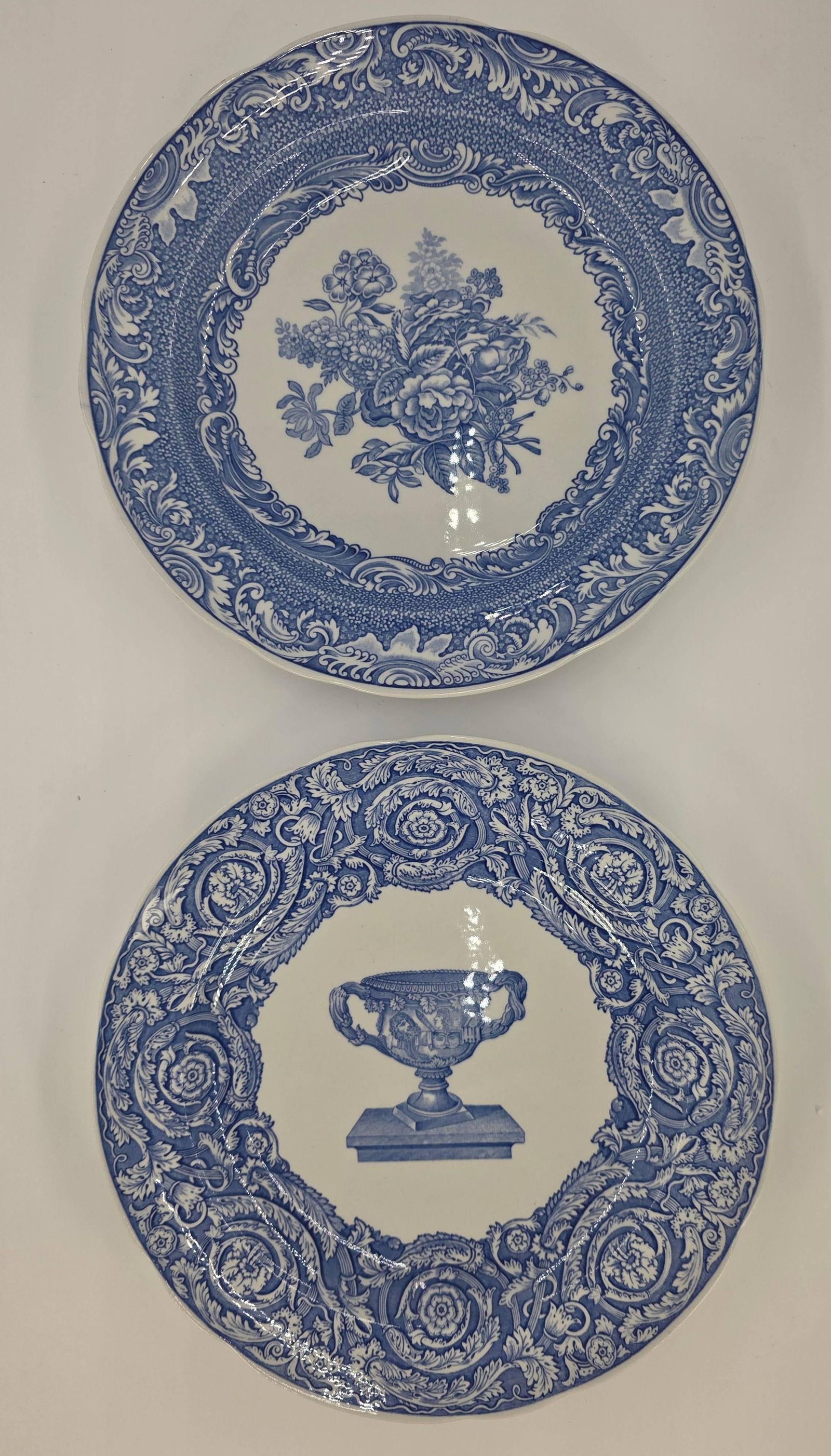 The Spode Blue Room Collection Plates, INV. 1033 (1 of 2)