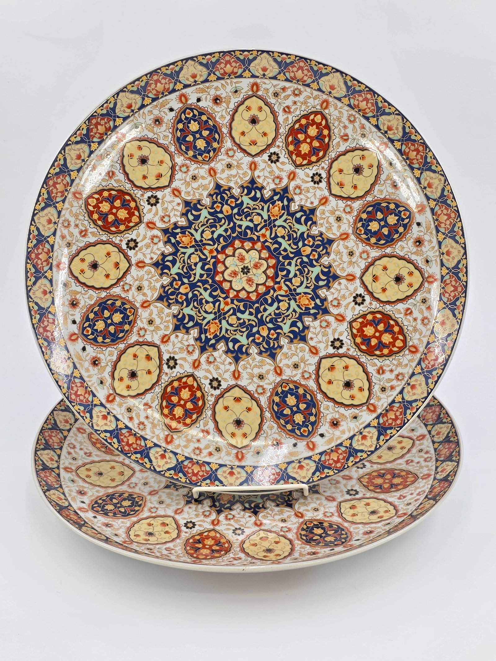 Pair of Distinctive Design MayRich Company Platters, INV. 1191 (1 of 6)