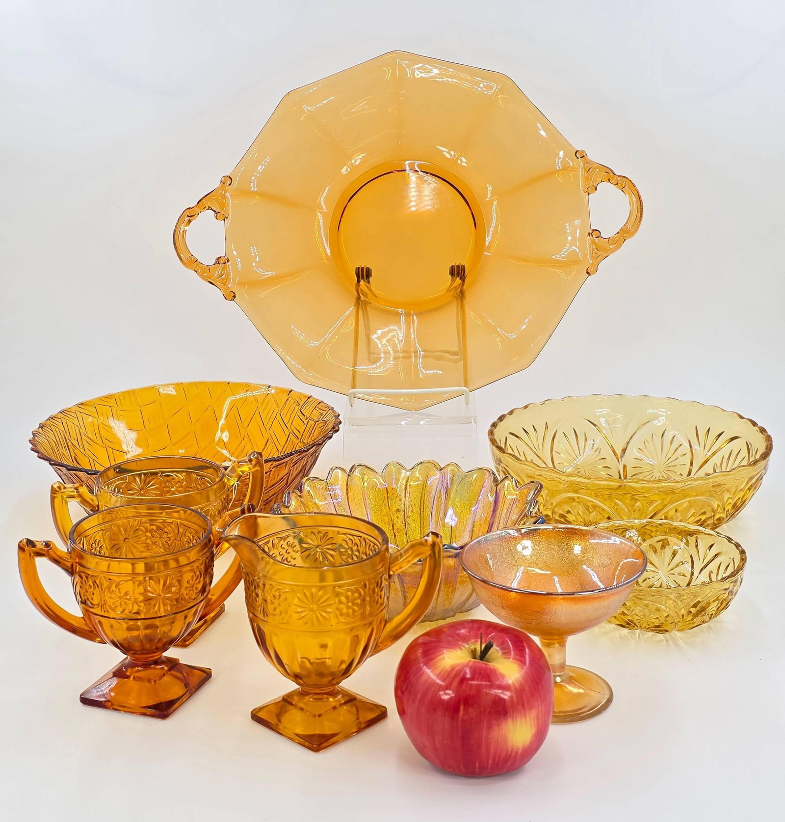 Anchor Hocking, Indiana Glass and More Vintage Assortment, 9 pieces, INV. 1212 (1 of 5)