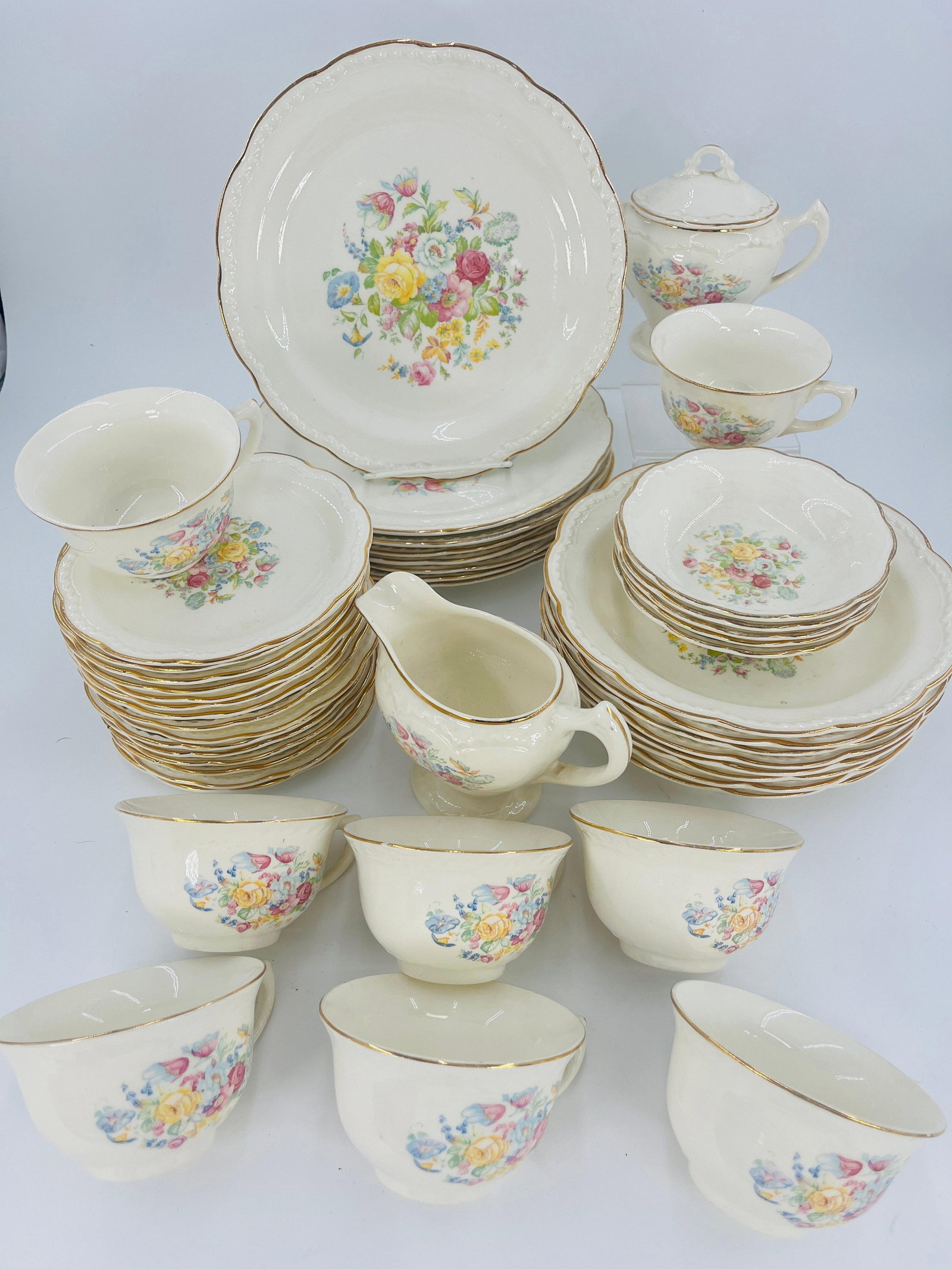 Stetson Rose Pattern Servingware, INV. 1123 (1 of 5)