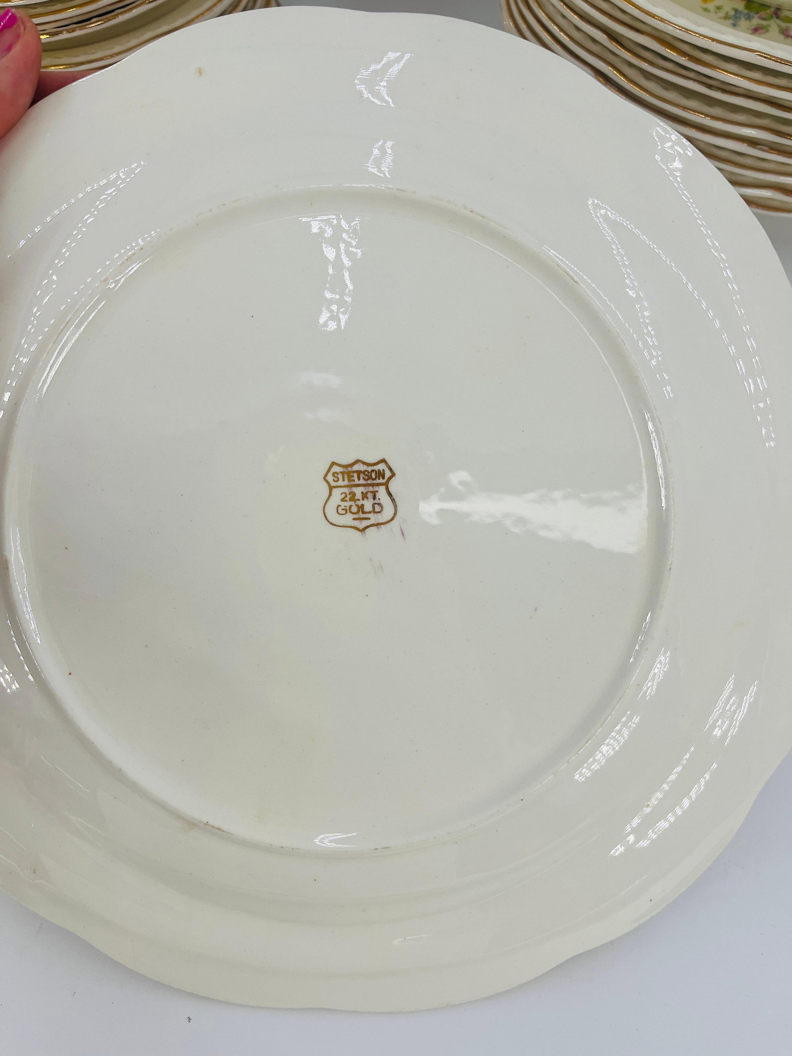 Stetson Rose Pattern Servingware, INV. 1123 - 5