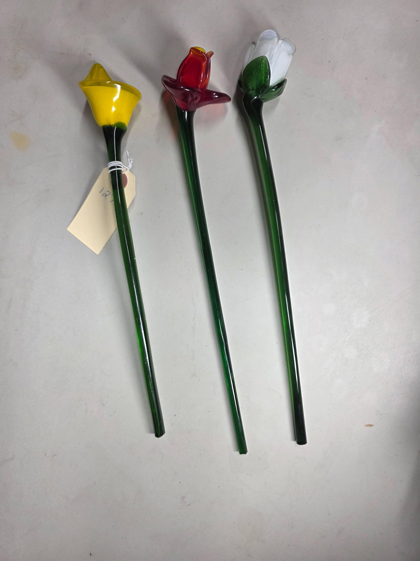 Blown Glass Flowers, INV. 1277 (1 of 2)