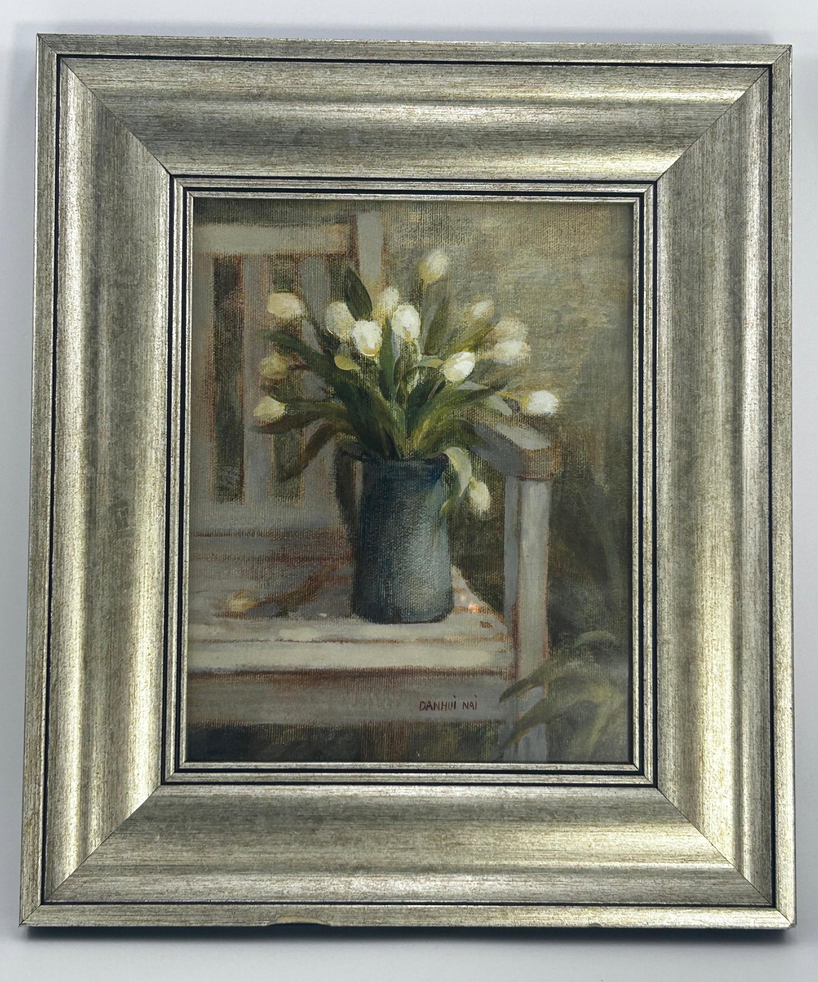 Framed Print, Danhui Nai: Frame approx. 14.625 x 12.625 x 1.125 inches
