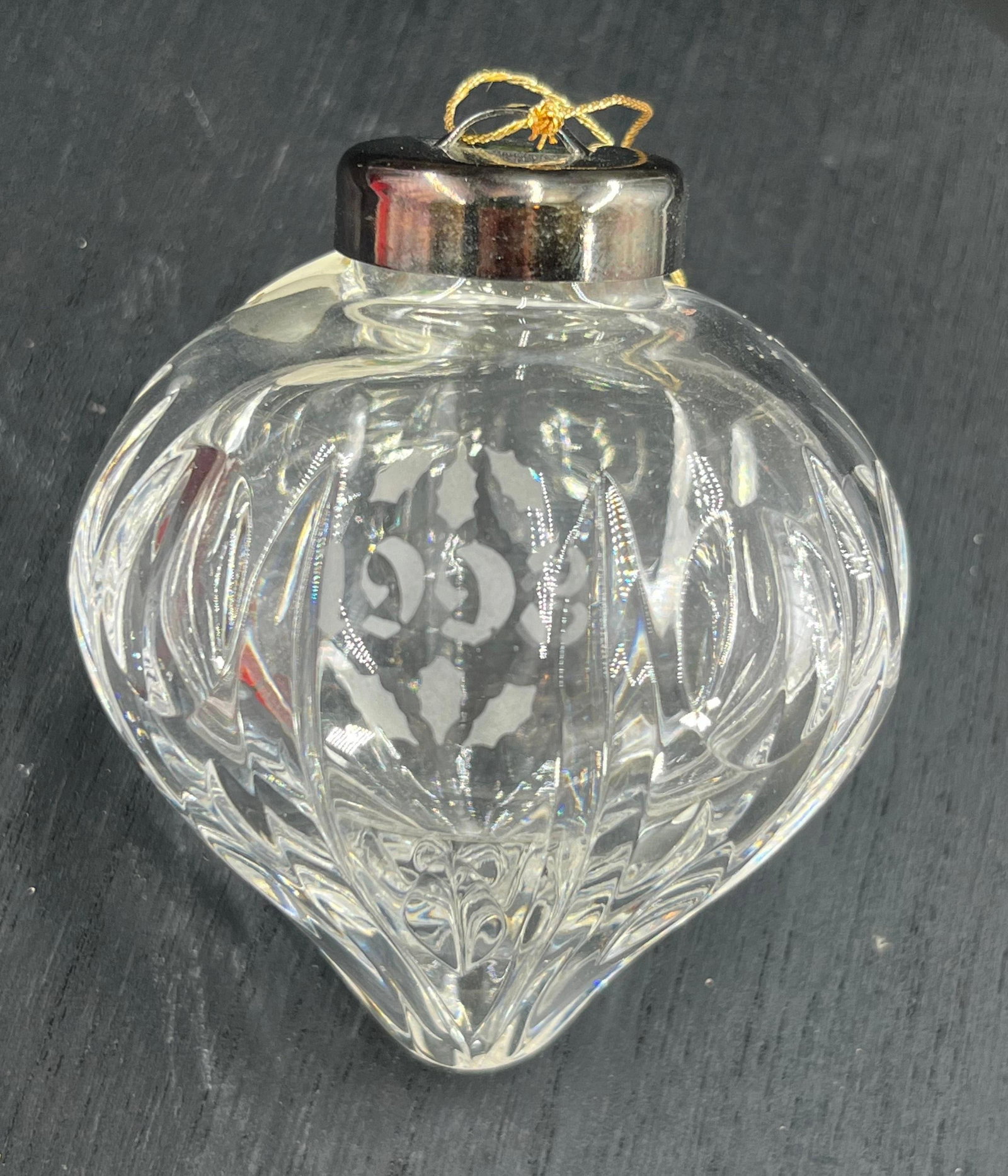 Waterford Crystal 1993 Ornament in Original Box, INV. 527 (1 of 5)