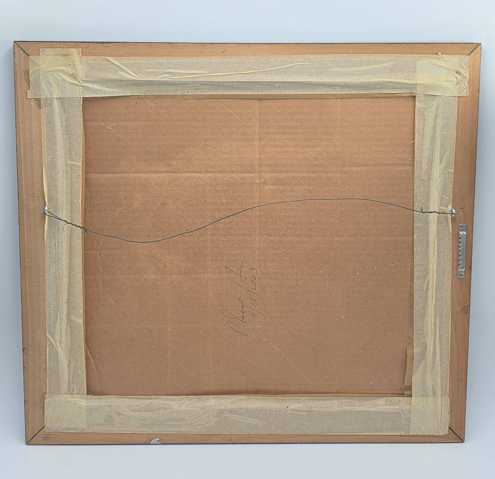 Signed and Dated Artwork, 2003, INV. 2001 - 2