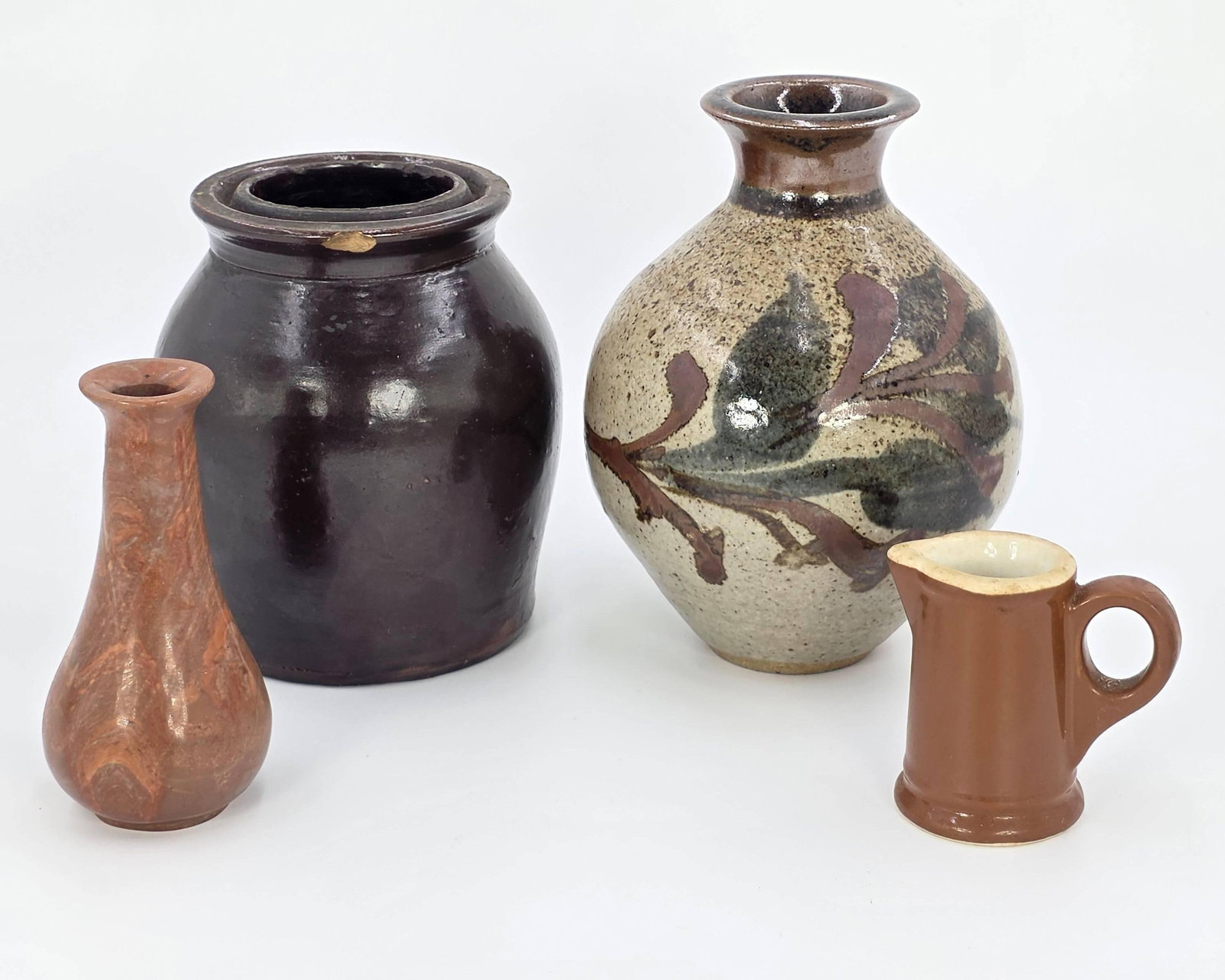 Assorted Art Pottery incl. Hall, INV. 433, 700, 804, 256 (1 of 6)