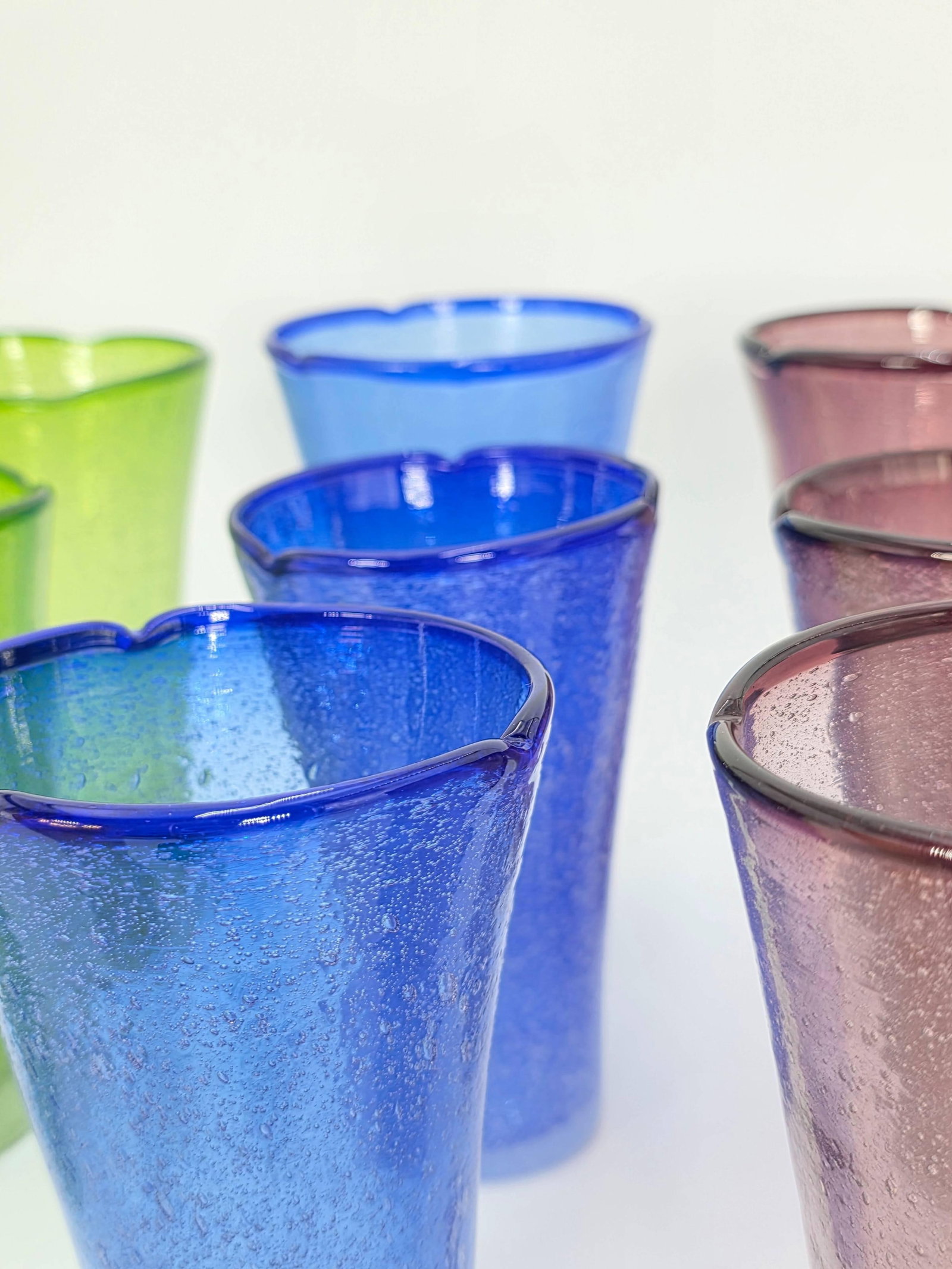 Assorted Glass Drinking Glasses, INV. 243, 249 - 6