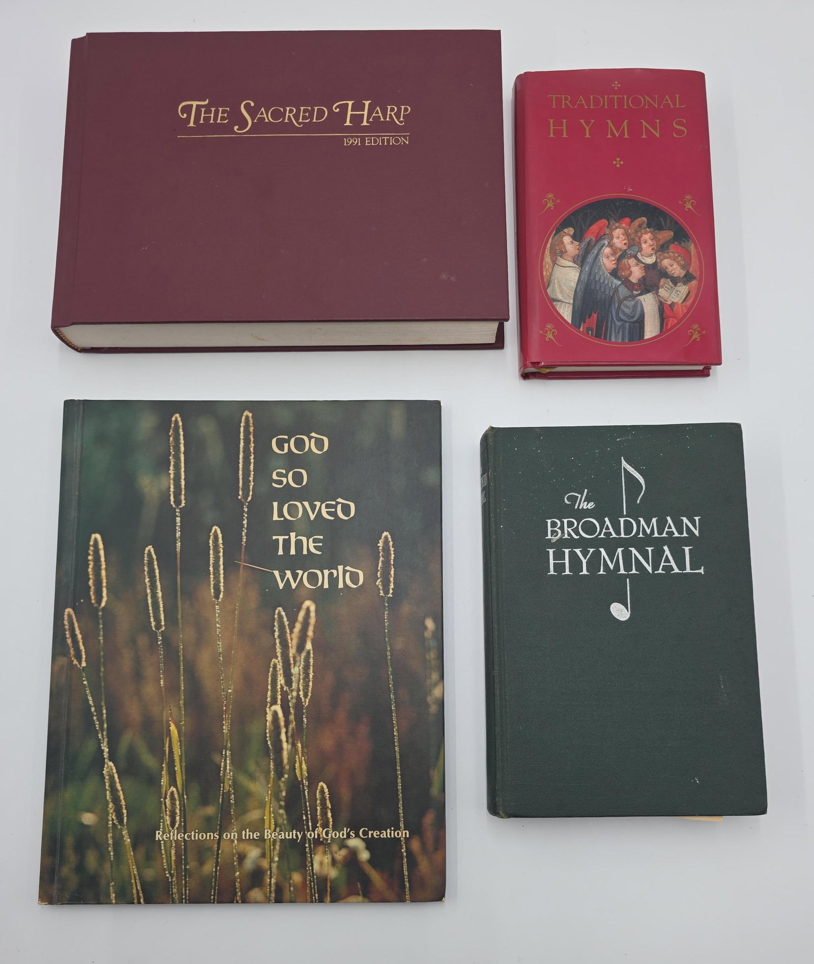 Hymnals and Christian books, INV. 2028: Largest 11.25 x 8.75 inches