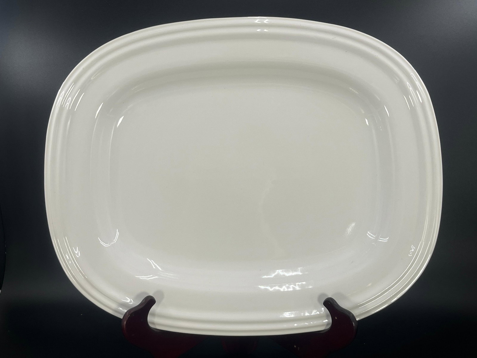 PP Home, or P-Home Serving Platter, INV. 756: Approx. 1.875 x 17.75 x 14.25 inches
