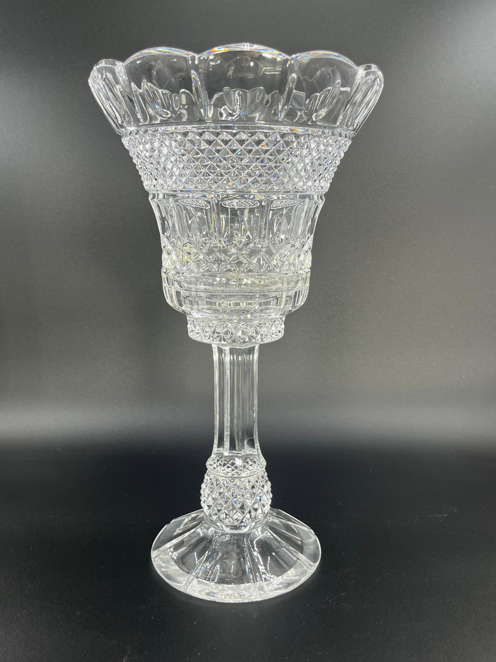 14" Pedestal Vase, INV. 511 (1 of 4)