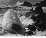 Ansel Adams: Storm Surf, Timber Cove, California