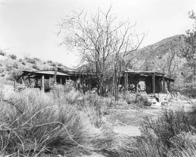 Mark Ruwedel: The Barker Ranch (Site of Charles Manson's Arrest), 2006, silver print, signed recto, 8"x10".