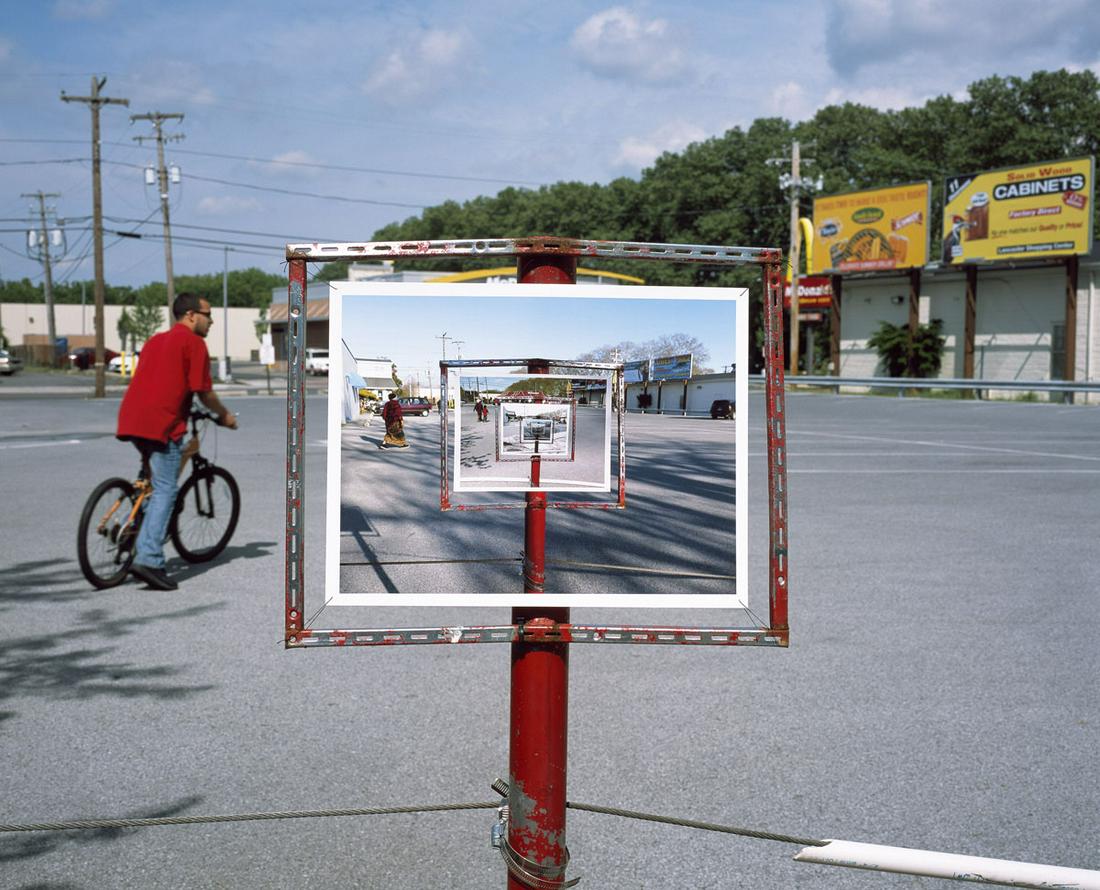 Richard Kent: New Holland & Franklin, 2nd Series, 7X ,: Richard Kent: New Holland & Franklin, 2nd Series, 7X , from Lessons in Recursion, 2016/2018, archival pigment print, ed. 4/30, signed verso, Image size: 9.75"x7.886"; Sheet Size: 8.5"x11". Exhibited i