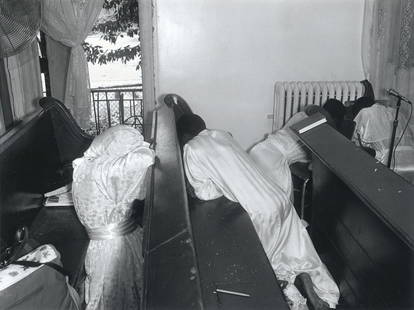 Thomas Roma: Untitled, from the series Come Sunday: Thomas Roma: Untitled, from the series Come Sunday, 1991, silver print, signed and dated verso, Image size: 9.5"x12.75"; Sheet Size: 11"x14".