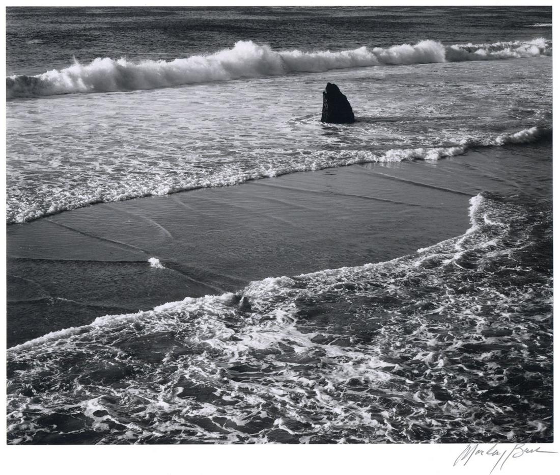 Morley Baer: Double Surf, Garrapata Beach, Sur Coast (1 of 1)