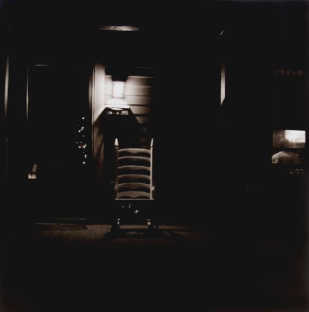 Jack Spencer: Oxford Nocturne from the series "Native Soil", 1996, toned silver print, 6/50, signed recto, 20"x24" (Courtesy of Hope & Michael Proper).