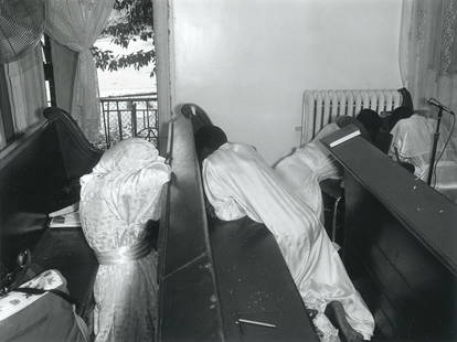 Thomas Roma: Untitled, from the series Come Sunday: Thomas Roma: Untitled, from the series Come Sunday, 1991, silver print, signed and dated verso, Image size: 9.5" x 12.75"; Sheet Size: 11" x 14".