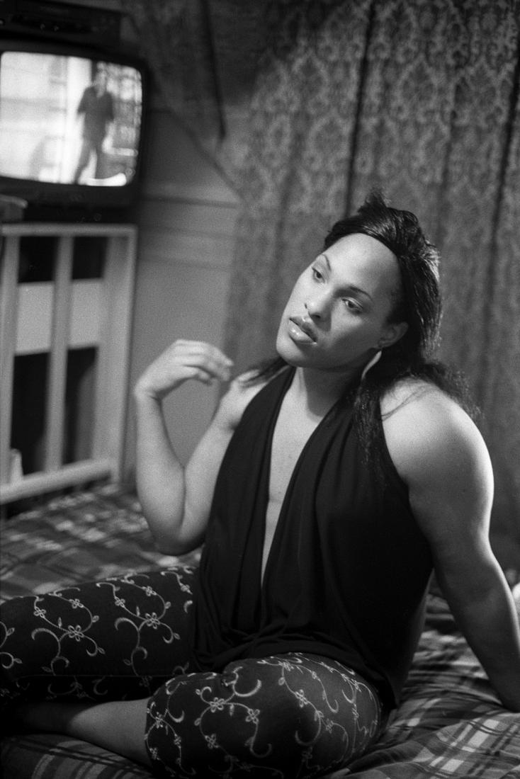 Mariette Pathy Allen:  Monique in her room, Queens, NY (1 of 1)