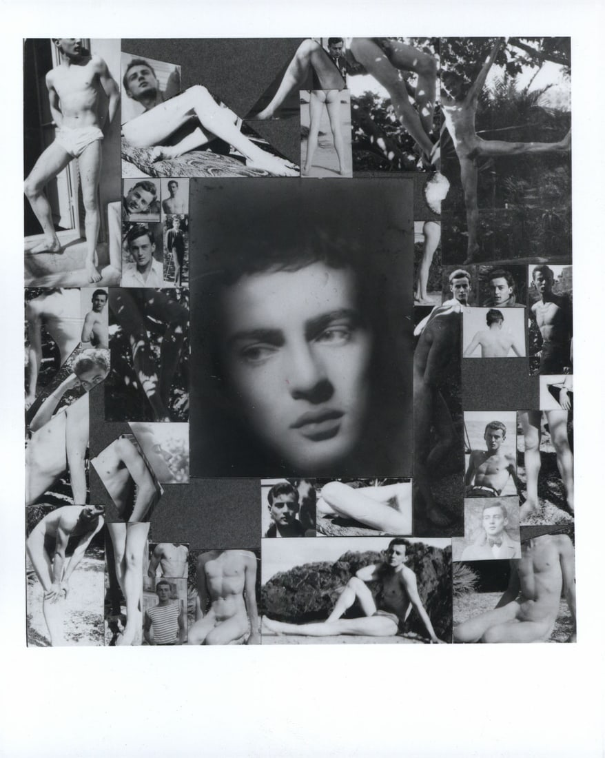 George Platt Lynes: George Platt Lynes Collage: George Platt Lynes: George Platt Lynes Collage, 1930s/1950s, gelatin silver print, Image size: 5" x 4.5"; Sheet Size: 6.25" x 5".