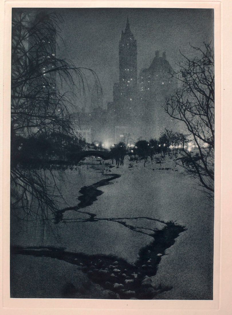 Adolf Fassbender: The White Night, from Pictorial Artistry: The Dramatization of the Beautiful in Ph: Adolf Fassbender: The White Night, from Pictorial Artistry: The Dramatization of the Beautiful in Photography, 1930-34, printed 1937, photogravure, ed. 1,000, Image size: 11" x 7.625"; Sheet Size: 15.