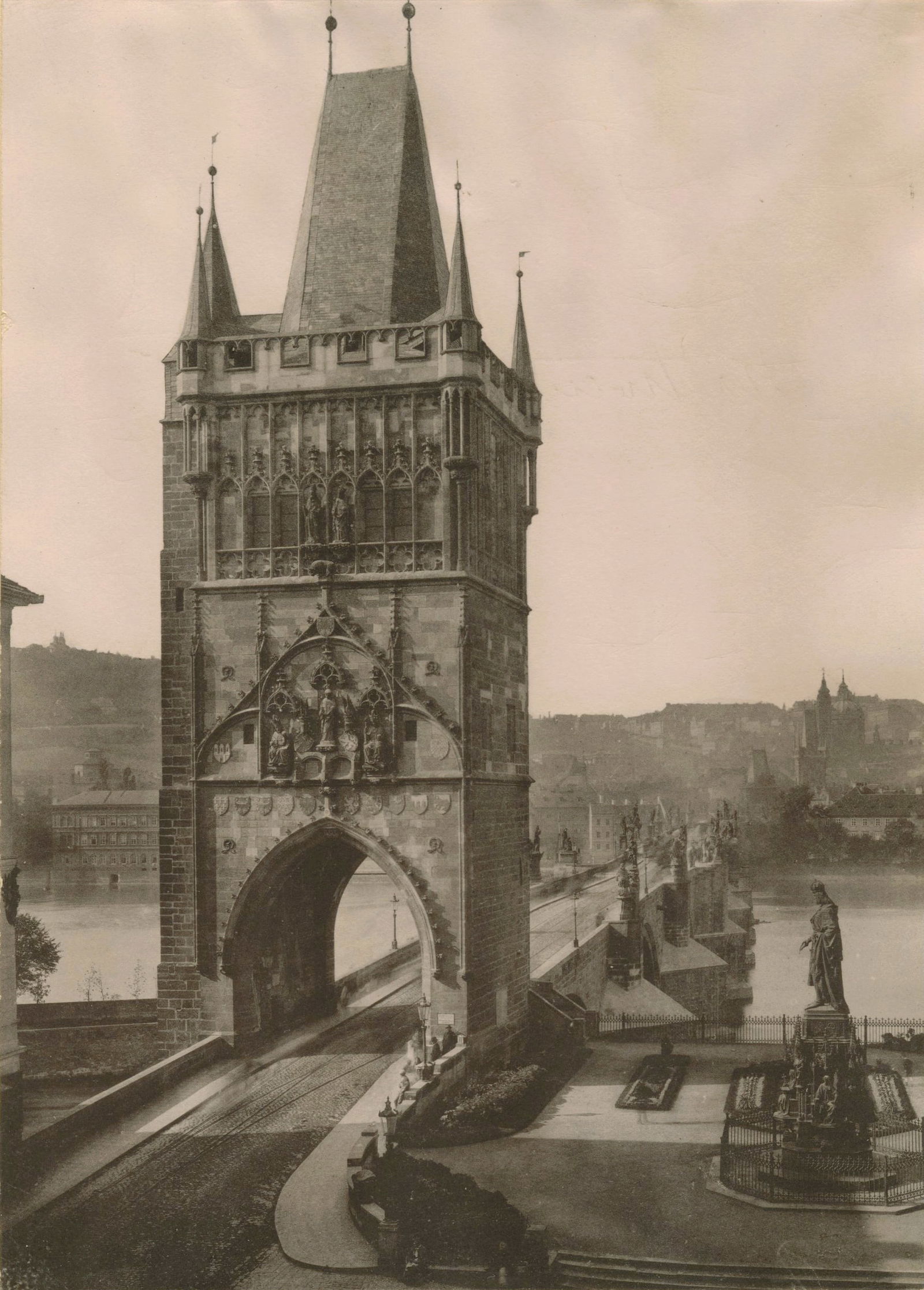 Unknown: The Charles Bridge and Old Tower-Prague (1 of 1)