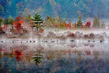 Hank Gans: Gabriel Lake Fall Colors