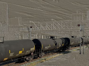 Tom Goodman: Railcars # (from the Second Sight series)