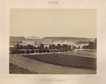 Photographie und Verlag Von C. Haack in Wien: Wien (Schönbrunn Palace)
