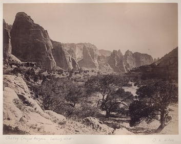John K. Hillers: Chelley Canyon, Arizona, Looking West