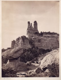John K. Hillers: Navajo Church near Fort Wingate, NM